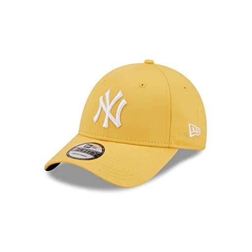 New Era league ess 940 cappellino da baseball, 940-yankees-yellow. White-#28501-1, taglia unica uomo