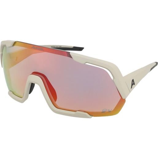 Alpina rocket qv cool-grey matt | occhiali da sole sportivi | unisex | plastica | mascherina | grigio | adrialenti