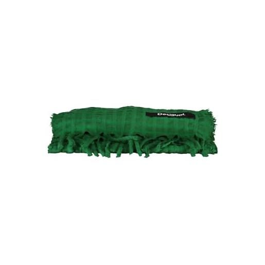 Desigual sciarpa donna thick colors 23wawa13 unica verde
