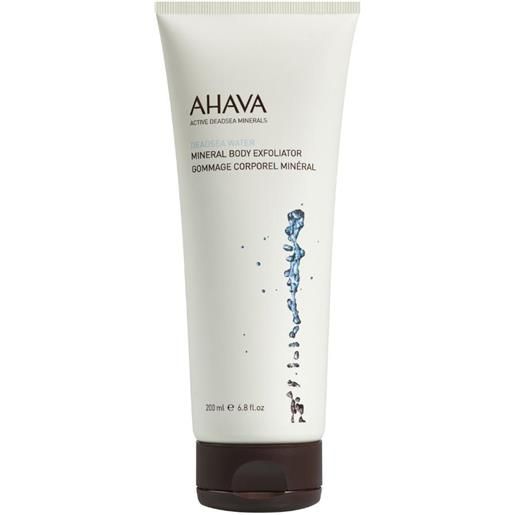 AHAVA Srl ahava deadsea water - mineral body exfoliator gel scrub corpo 200ml - esfoliazione efficace e pelle luminosa