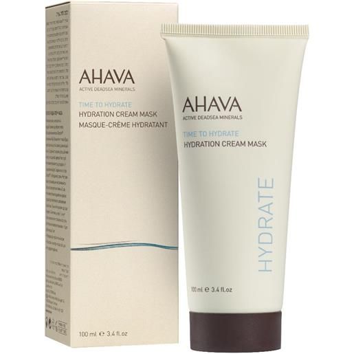 AHAVA Srl ahava - time to hydrate maschera idratante viso 100ml: rivitalizza e nutre la pelle