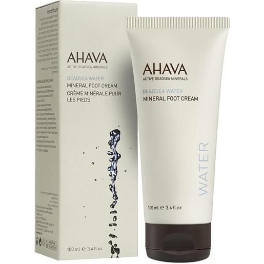 AHAVA Srl ahava - deadsea water mineral crema piedi idratante 100ml