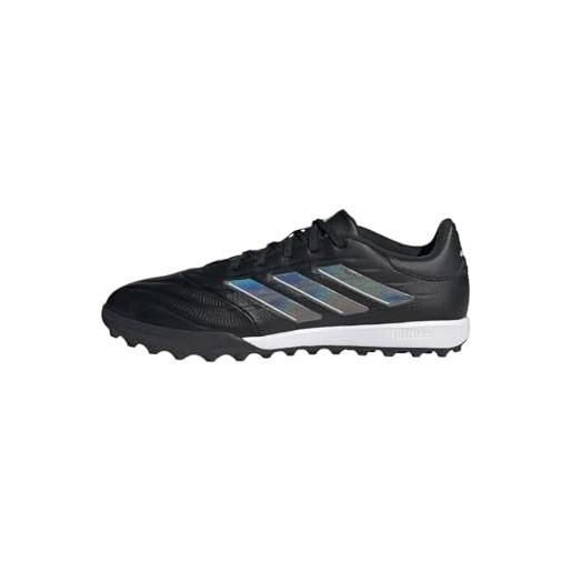 adidas unisex - adulto copa pure ii league turf boots, core black / carbon / grey one, 42 eu