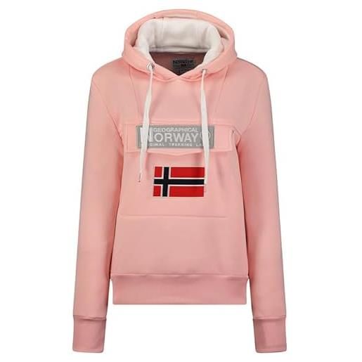 DUOYANGJIASHA Felpa Con Cappuccio Donna Tunica Lunga Invernale – Pile Morbido, Con Tasche, Taglie Forti (fino A XXXL) - 4