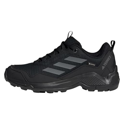 adidas terrex eastrail gore-tex hiking shoes, low (non football) uomo, wonder steel/grey three/semi impact orange, 45 1/3 eu