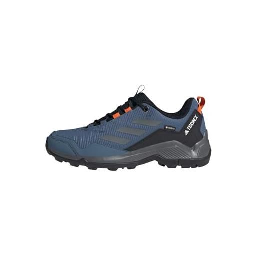 adidas terrex eastrail gore-tex hiking shoes, low (non football) uomo, core black/grey four/core black, 49 1/3 eu