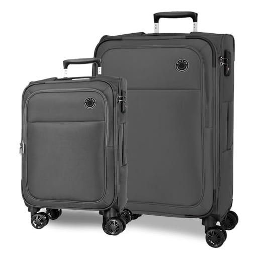 MOVOM atlanta set di valigie, taglia unica, grigio, taglia unica, set di valigie