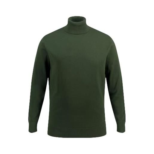 JP 1880 dolcevita lavorato a maglia fine maglione, nero, 7xl uomo