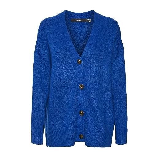 Vero Moda knitted cardigan vmlefile knit cardigan beaucoup blue s beaucoup blue s