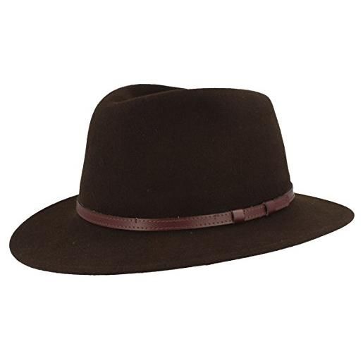 Hut Breiter - cappello fedora - uomo marrone xx-large