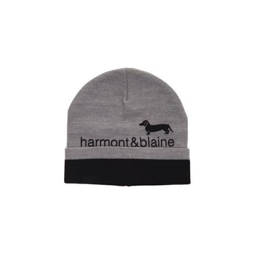 Harmont & Blaine cappello cappello uomo grigio-nero - taglia unica