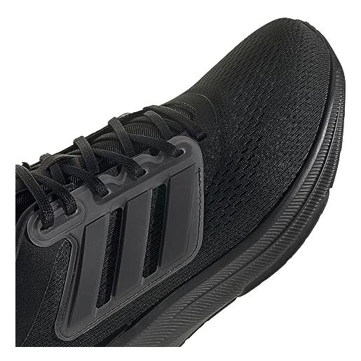 adidas ultrabounce, scarpe da corsa uomo, core black core black pulse mint, 43 1/3 eu