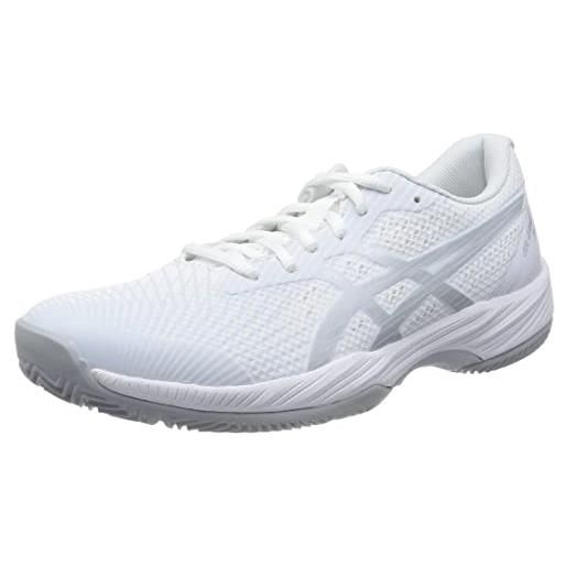 ASICS gel-game 9 padel, scarpe da ginnastica donna, bianco (white pure silver), 37 eu
