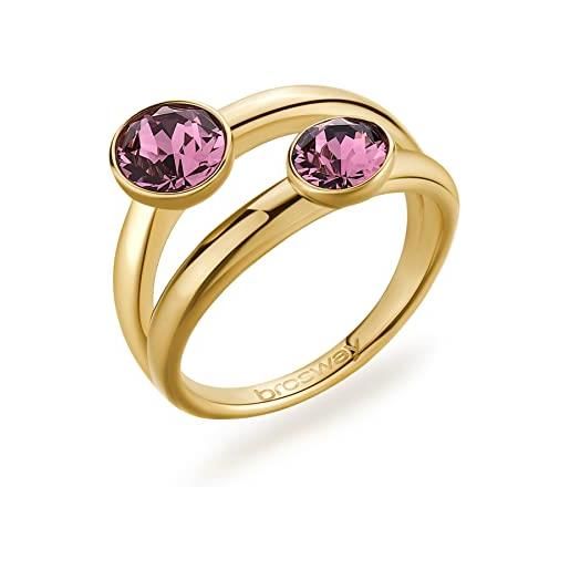 Brosway anello donna in acciaio, anello donna collezione affinity - bff175c