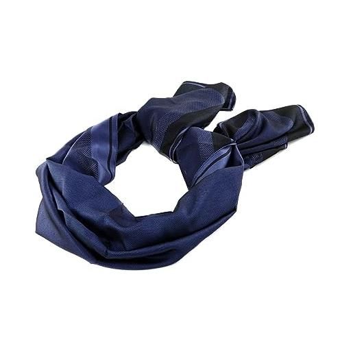 GUESS brynlee scarf 80x180 blu, blu, taglia unica