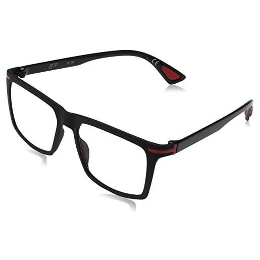 AirDP Style ciro occhiali, c1 soft touch black, 54 men's
