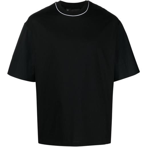Neil Barrett t-shirt con dettagli a contrasto - nero