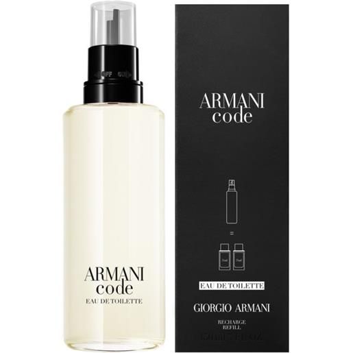 Armani > Armani code pour homme eau de toilette 150 ml recharge
