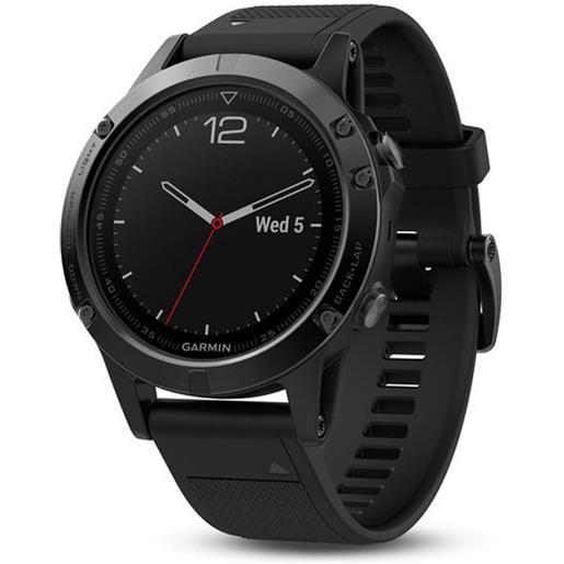 Garmin fenix 5 sapphire - nero taglia unica / nero