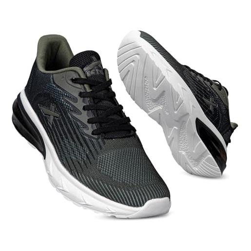 Vector X defence, running shoe uomo, black/white, 44 eu