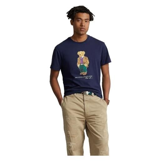 Polo Ralph Lauren maglietta polo bear jersey classic-fit (xl, cruise navy)