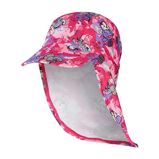 Speedo bambina learn to swim sun protection hat protection hat, rosa/viola, s