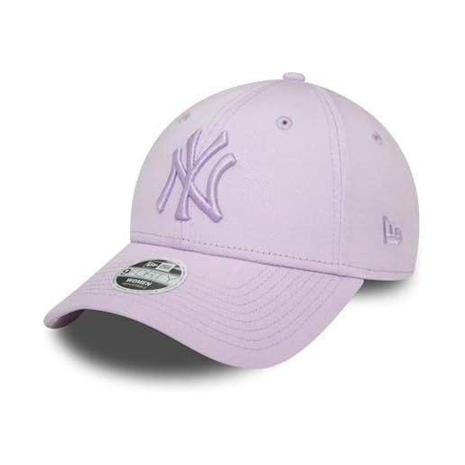 New Era york yankees mlb league essential tonal purple 9forty adjustable women cap - one-size