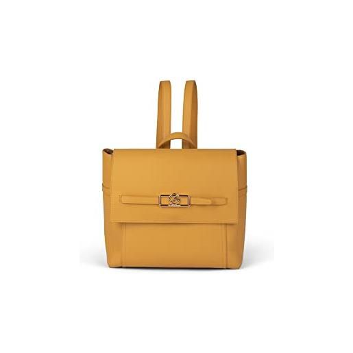 Gattinoni zaino donna roma linea lady giallo backpack zainetto gialla zaino casual da viaggi lavoro
