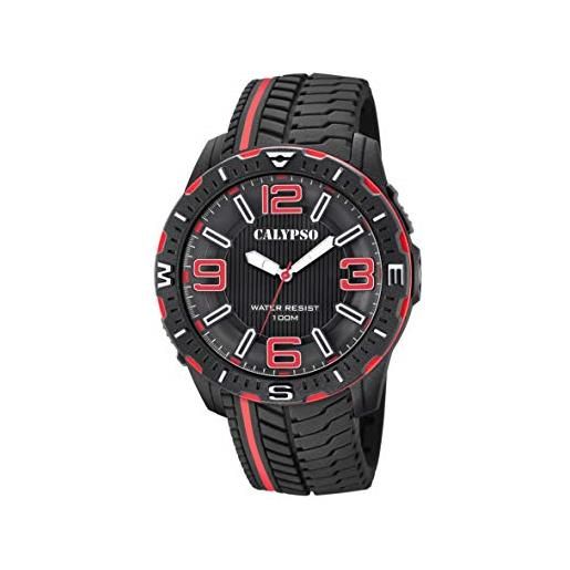 Calypso watches orologio analogico quarzo uomo con cinturino in plastica k5762/5