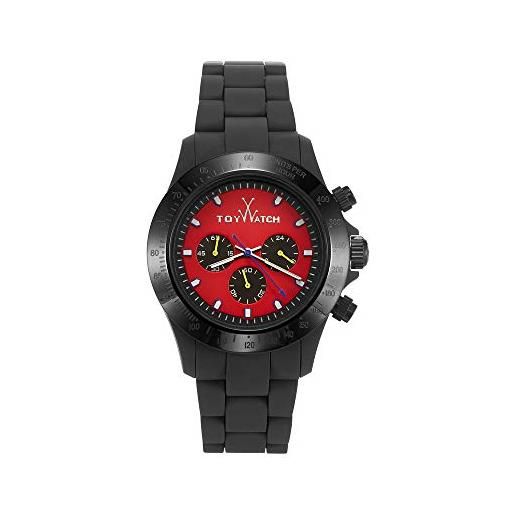 ToyWatch toy watch velvety chrono black e red vvcm09bkrd