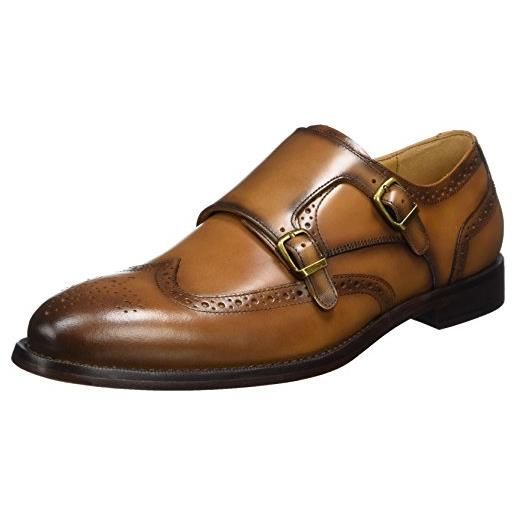 Aldo ozzano, scarpe stringate basse brogue uomo, brown (cognac), 43.5 eu