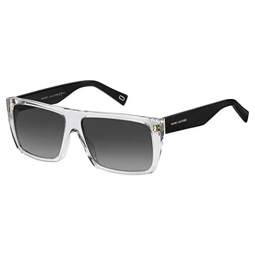 Marc Jacobs marc icon 096/s mng/9o crystal blck sunglasses unisex acetate, standard, 57 occhiali, multicolore, taglia unica donna