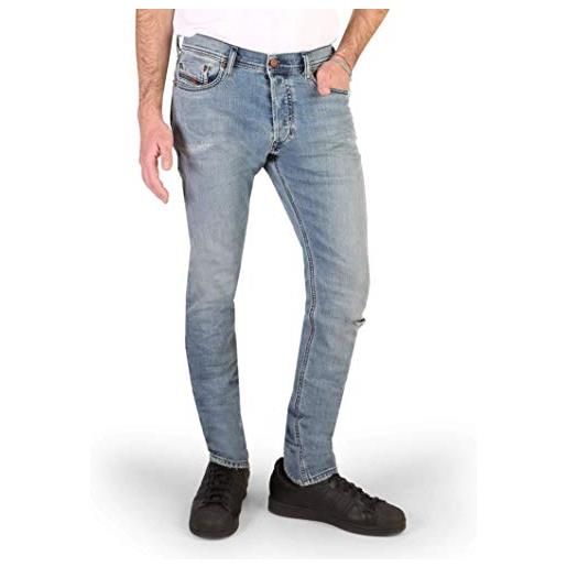 Diesel jeans tepphar 084vi pantaloni uomo slim carrot (blu, w30/l32)