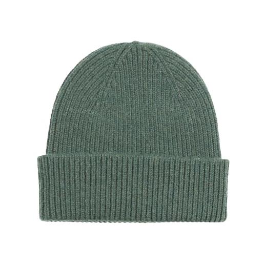 Colorful Standard cappello di lana merino emerald green