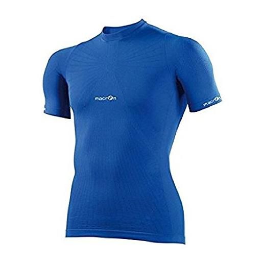 ATELIER DEL RICAMO - maglia uomo underwear macron beta shirt short sleeves, colore: azzurro, taglia: l-xl