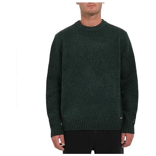 Volcom edmonder ii sweater maglione, verde, l unisex-adulto