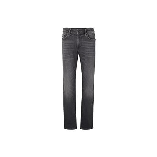 Joop! jeans da uomo mitch - modern fit - grigio - denim grigio scuro w30 - w40 cotone elasticizzato, dark grey denim 050, 34w x 32l