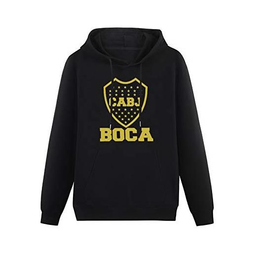 lluvia men's hoodies boca juniors argentina futbol soccer sweatshirt pullover classic hoody m