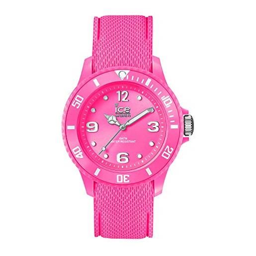 Ice-watch ice sixty nine neon pink orologio rosa da donna con cinturino in silicone, 014236 (medium)