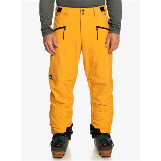 Quiksilver pantalone snow boundry mineral yellow