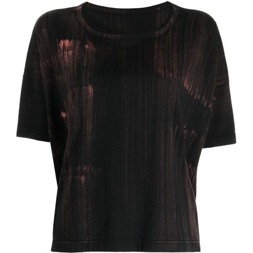 Y's t-shirt con stampa grafica - nero