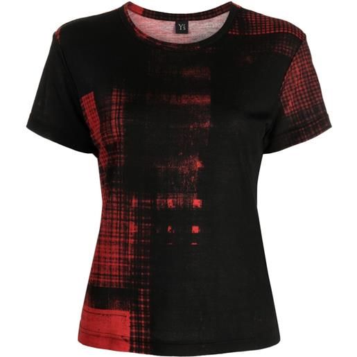 Y's t-shirt con stampa grafica - rosso