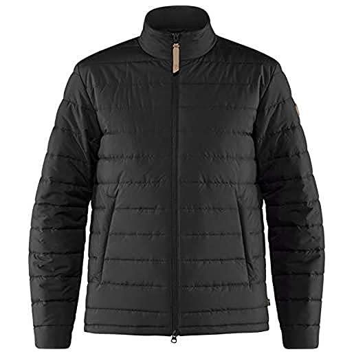 Fjallraven kiruna liner jacket m, giacca uomo, nero, l