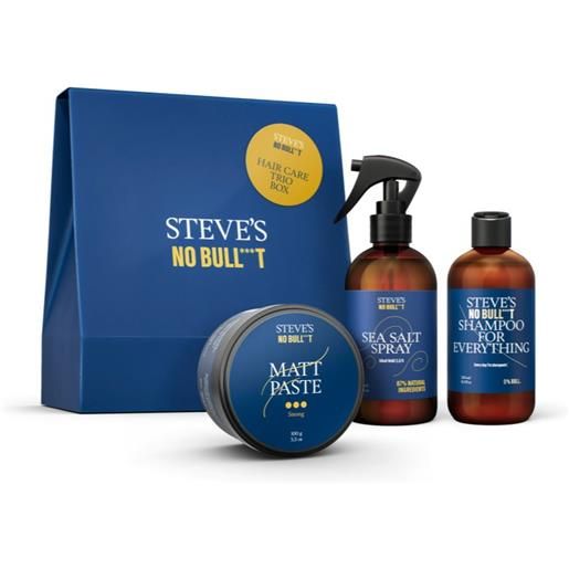 Steve's no bull***t hair care trio box 1 pz