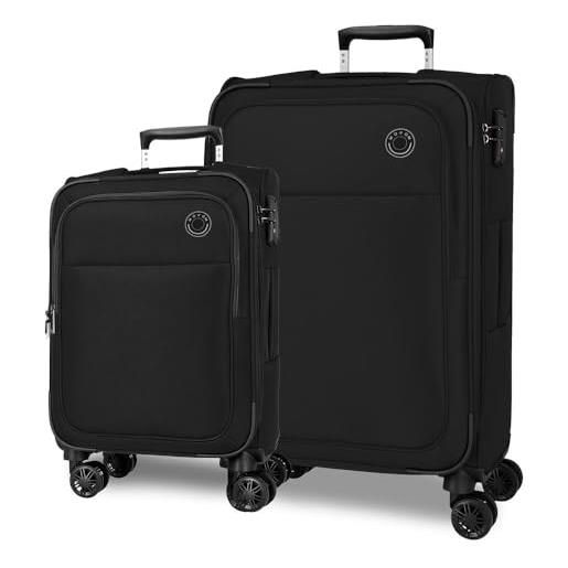 MOVOM atlanta set di valigie, taglia unica, nero, taglia unica, set di valigie