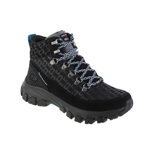 Skechers, scarpe da trekking, stivali invernali donna, nero, 38 eu