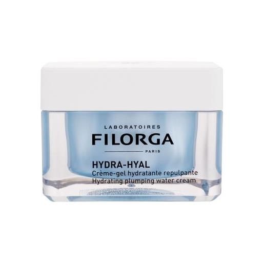 Filorga hydra-hyal hydrating plumping water cream gel-crema idratante per la pelle 50 ml per donna