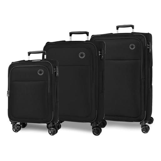 MOVOM atlanta set di valigie, taglia unica, nero, taglia unica, set di valigie