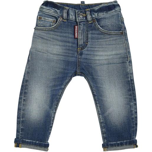 DSQUARED2 jeans in denim washed stretch