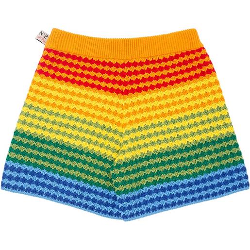N°21 shorts in cotone tricot